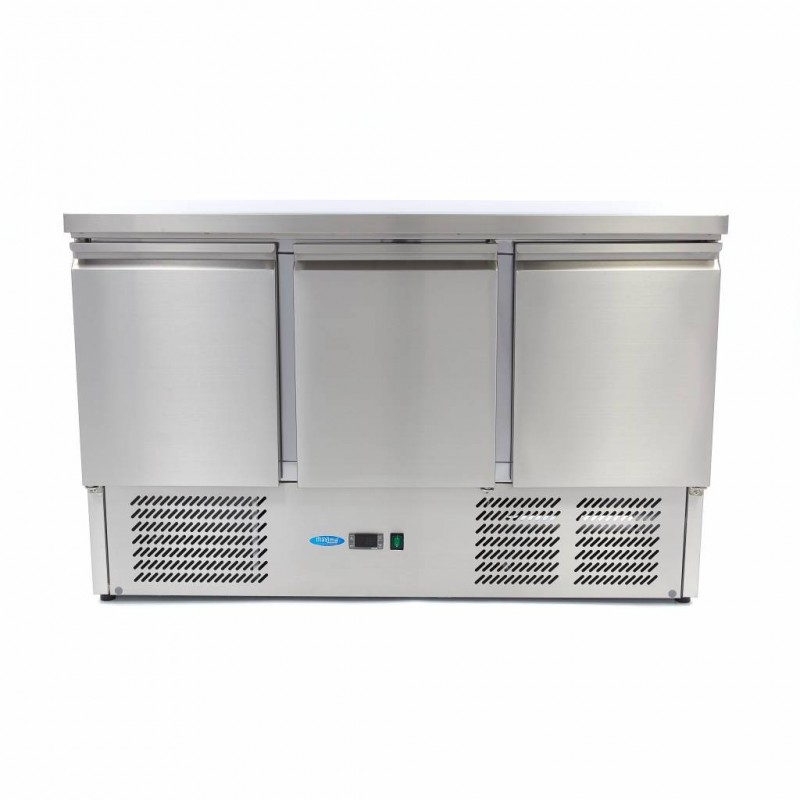 Comprar Mostrador refrigerado 400 litros 137 cm 3 puertas en Pepebar