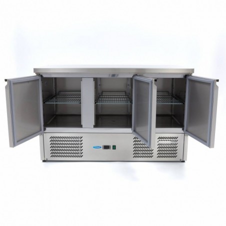 Comprar Mostrador refrigerado 400 litros 137 cm 3 puertas en Pepebar