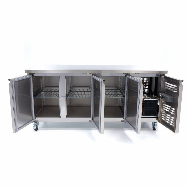 Comprar Mostrador refrigerado 465 litros 180 cm 3 puertas en Pepebar