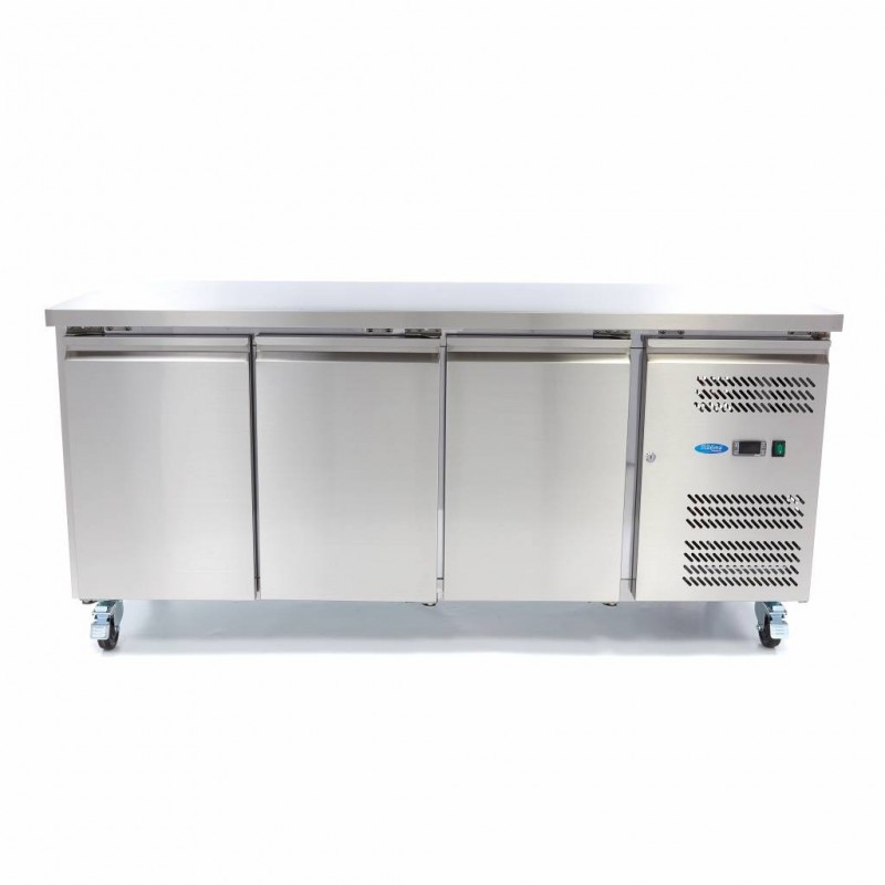 Comprar Mostrador refrigerado 465 litros 180 cm 3 puertas en Pepebar