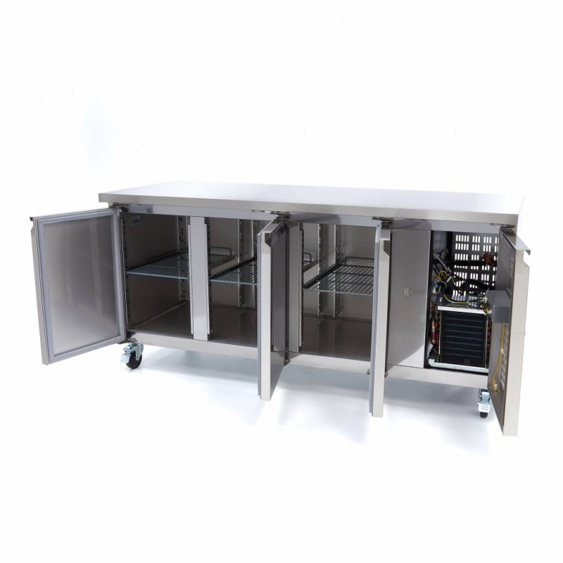 Comprar Mostrador refrigerado 465 litros 180 cm 3 puertas en Pepebar