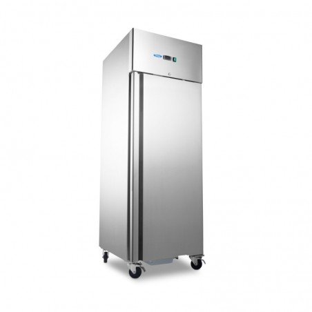 Comprar Frigorífico 600 litros 3 estantes ajustables 2/1 gn con ruedas y estantes en Pepebar