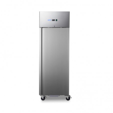 Comprar Frigorífico 600 litros 3 estantes ajustables 2/1 gn con ruedas y estantes en Pepebar