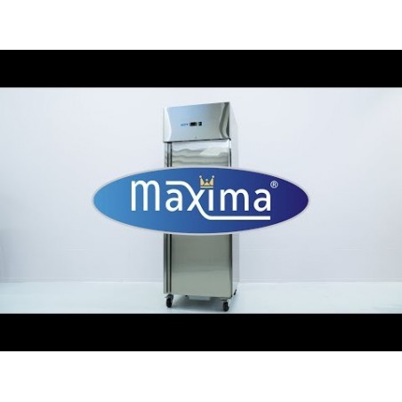 Comprar Frigorífico 600 litros 3 estantes ajustables 2/1 gn con ruedas y estantes en Pepebar