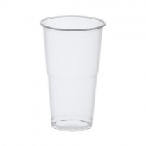 60 Vasos para bebidas frías, pure 0,5 l diámetro 9,5 cm · 16,2 cm transparente con borde redondeado