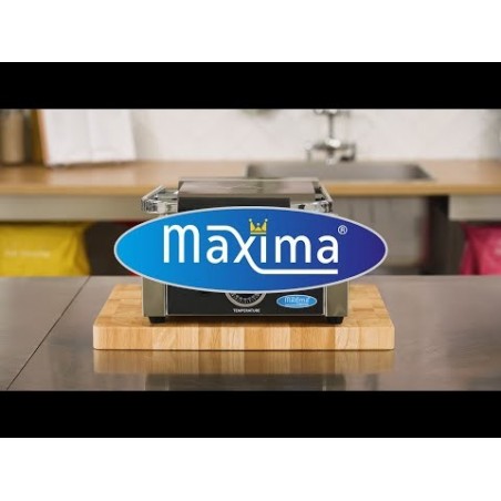 Comprar Grill de contacto ranurado placa grill individual 22 cm en Pepebar