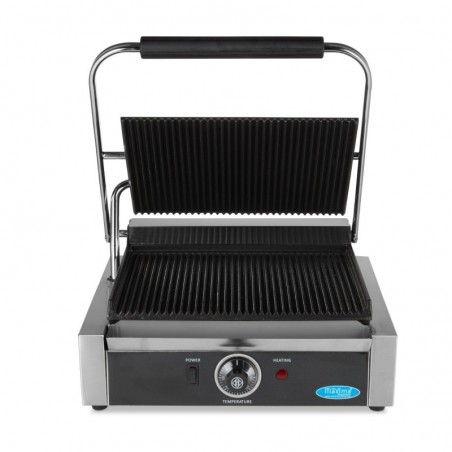 Comprar Grill de contacto ranurado placa grill individual 33,5 cm en Pepebar
