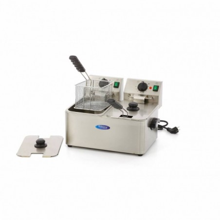 Comprar Freidora 2 cestas de 4 litros hasta 2kg de patatas fritas en Pepebar