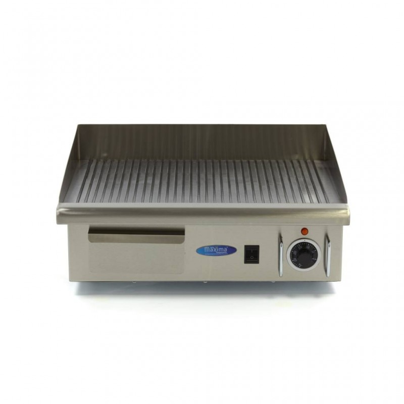 Comprar Plancha ranurada 55 cm con bandeja de goteo en Pepebar