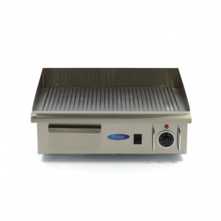 Comprar Plancha ranurada 55 cm con bandeja de goteo en Pepebar