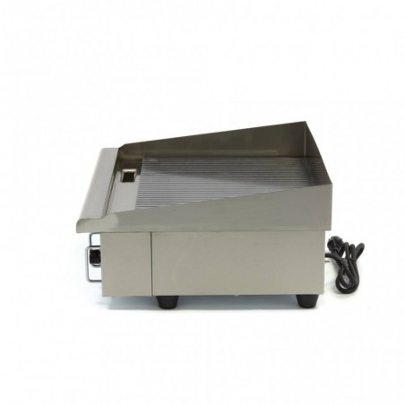 Comprar Plancha ranurada 55 cm con bandeja de goteo en Pepebar