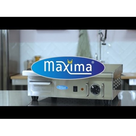 Comprar Plancha ranurada 55 cm con bandeja de goteo en Pepebar