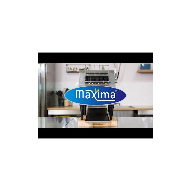 Comprar Tostadora industrial 150 rebanadas/h velocidad ajustable con bandeja recogemigas en Pepebar