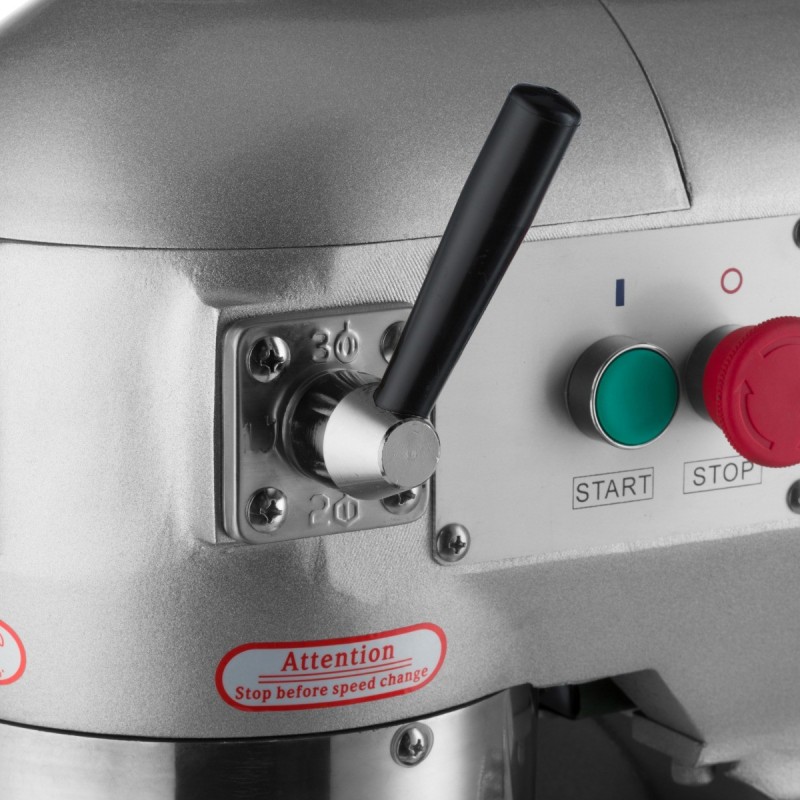 Comprar Amasadora industrial 20 litros hasta 10kg de masa 3 velocidades en Pepebar