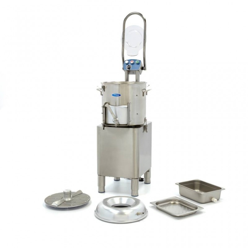 Comprar Pelador de patatas industrial 20kg 400kg/h temporizador incorporado en Pepebar