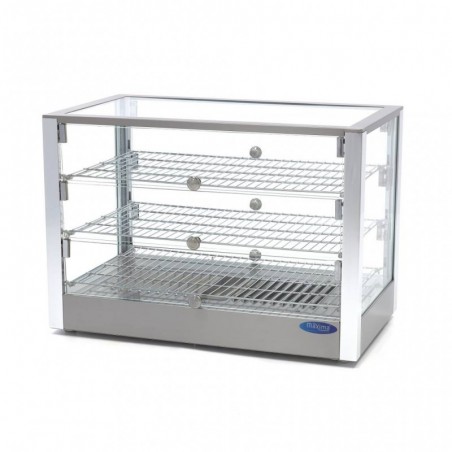 Comprar Vitrina caliente 115 litros 70 cm 3 estantes en Pepebar