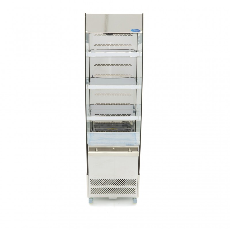 Comprar Nevera expositora 220 litros 50 x 50 cm abierto en Pepebar