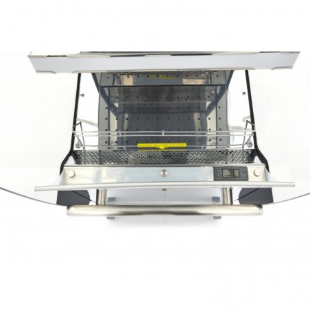 Comprar Nevera expositora 220 litros 50 x 50 cm abierto en Pepebar