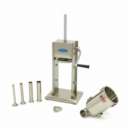 Comprar Embutidora 3 litros vertical con 4 tubos de embutición en Pepebar