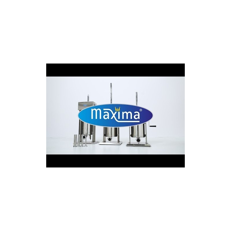 Comprar Embutidora 7 litros vertical con 4 tubos de embutición en Pepebar