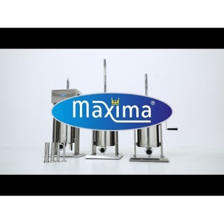 Comprar Embutidora 10 litros vertical con 4 tubos de embutición en Pepebar