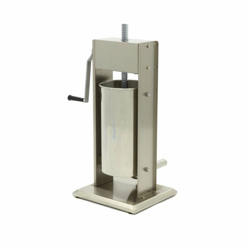 Comprar Embutidora 15 litros vertical con 4 tubos de embutición en Pepebar