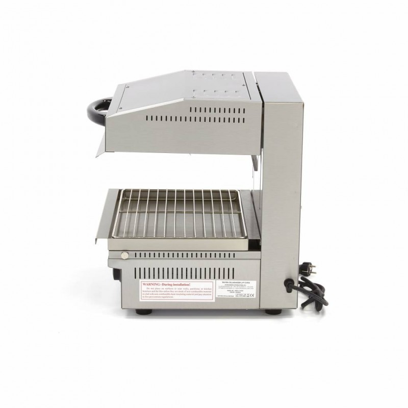 Comprar Salamandra grill 44 x 32 cm con cabezal móvil en Pepebar