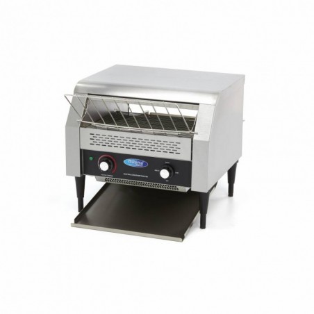 Comprar Tostadora industrial 450 rebanadas/h velocidad ajustable con bandeja recogemigas en Pepebar