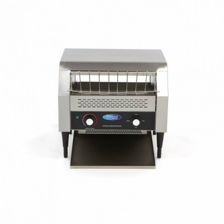 Comprar Tostadora industrial 450 rebanadas/h velocidad ajustable con bandeja recogemigas en Pepebar