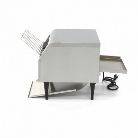 Comprar Tostadora industrial 450 rebanadas/h velocidad ajustable con bandeja recogemigas en Pepebar