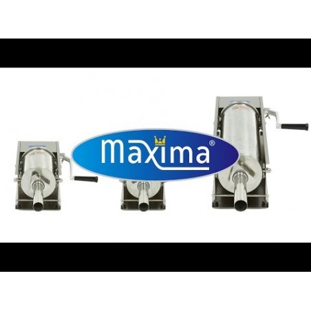 Comprar Embutidora 3 litros horizontal con 4 tubos de embutición en Pepebar