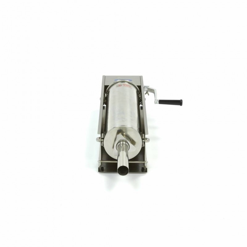 Comprar Embutidora 7 litros horizontal con 4 tubos de embutición en Pepebar