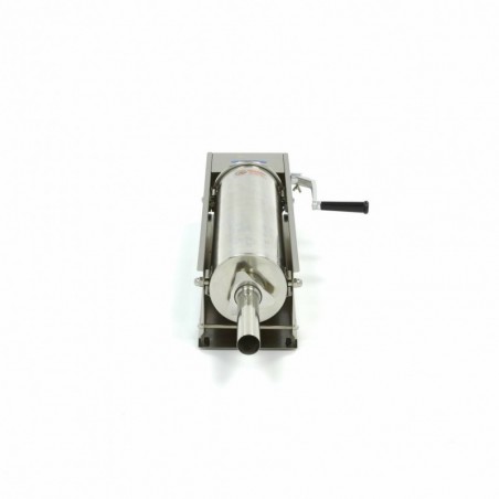 Comprar Embutidora 7 litros horizontal con 4 tubos de embutición en Pepebar