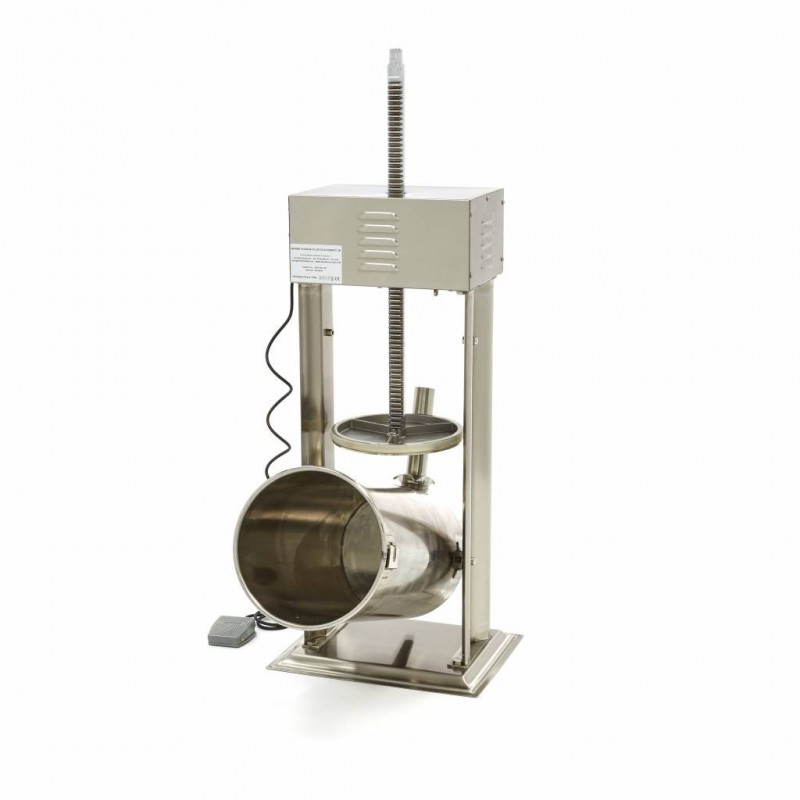 Comprar Embutidora 25 litros automática vertical con 4 tubos de embutición en Pepebar