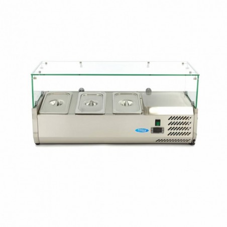 Comprar Vitrina refrigerada 95 cm para 3 x 1/3 GN en Pepebar