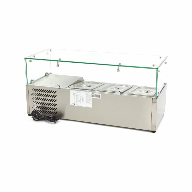 Comprar Vitrina refrigerada 95 cm para 3 x 1/3 GN en Pepebar