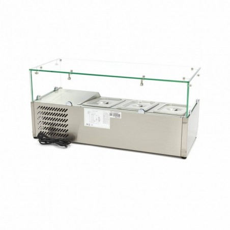 Comprar Vitrina refrigerada 95 cm para 3 x 1/3 GN en Pepebar