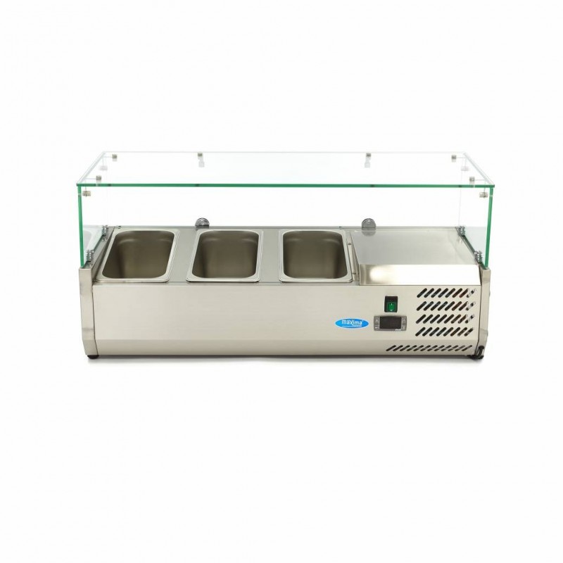 Comprar Vitrina refrigerada 95 cm para 3 x 1/3 GN en Pepebar