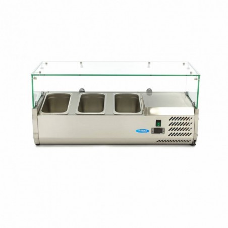 Comprar Vitrina refrigerada 95 cm para 3 x 1/3 GN en Pepebar