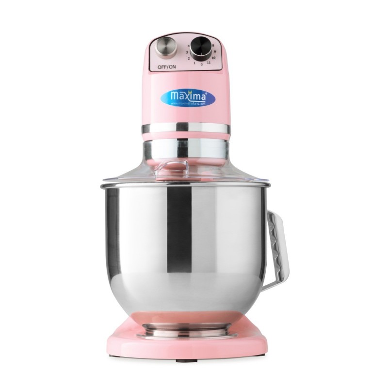 Mezcladora planetaria 7 litros hasta 2kg de masa rosa Comprar Mezcladora planetaria 7 litros hasta 2kg de masa rosa en Pepebar