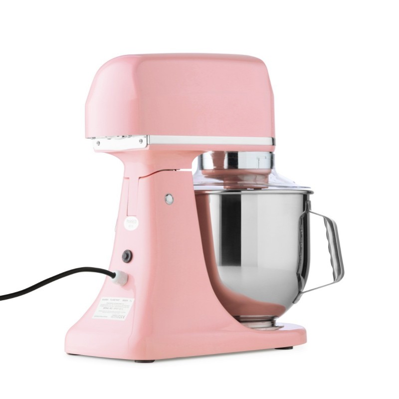 Mezcladora planetaria 7 litros hasta 2kg de masa rosa Comprar Mezcladora planetaria 7 litros hasta 2kg de masa rosa en Pepebar