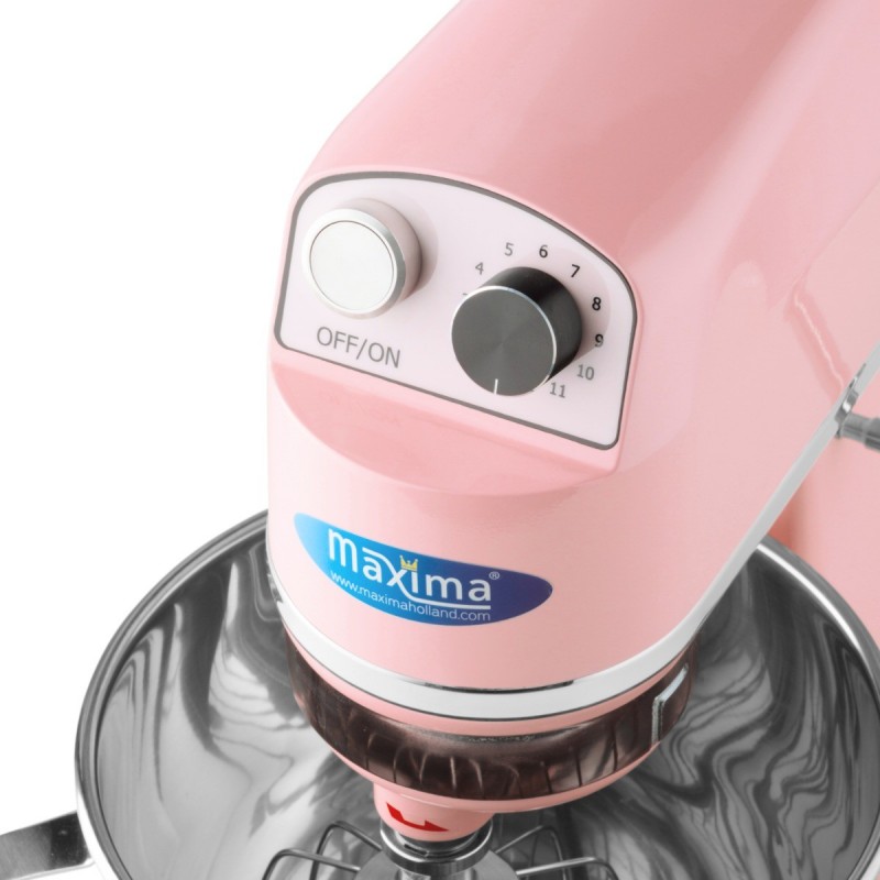 Mezcladora planetaria 7 litros hasta 2kg de masa rosa Comprar Mezcladora planetaria 7 litros hasta 2kg de masa rosa en Pepebar