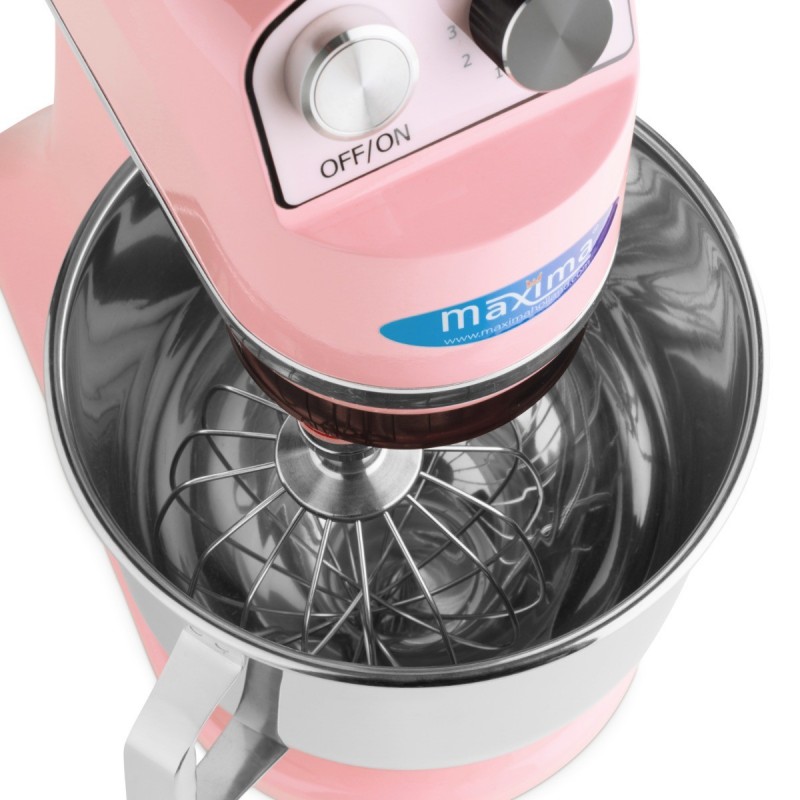 Mezcladora planetaria 7 litros hasta 2kg de masa rosa Comprar Mezcladora planetaria 7 litros hasta 2kg de masa rosa en Pepebar