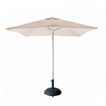 Parasol sombrilla de hostelería cuadrado 2x2 beige PA3