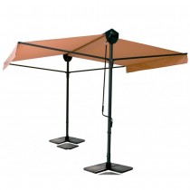 Marquesina plegable 4x3m color marrón MAR4X3 - Pepebar Marquesina plegable 4x3m color marrón MAR4X3 - Catálogo Mobiliario hostelería