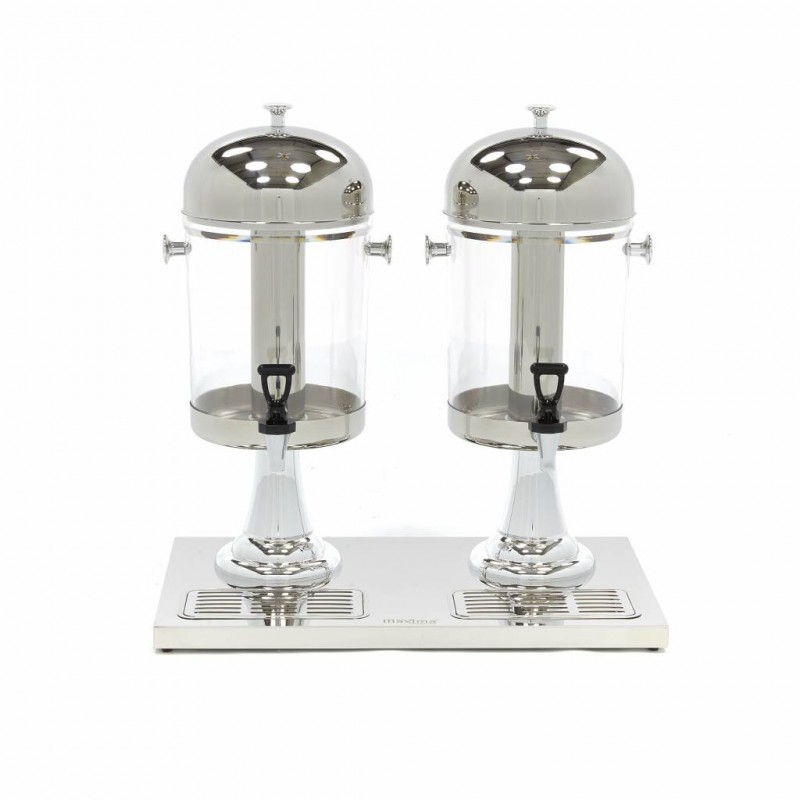 Comprar Dispensador de bebidas 2 x 8 litros tubo central de refrigeración funciona sin corriente en Pepebar