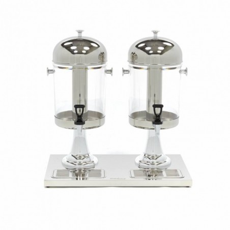 Comprar Dispensador de bebidas 2 x 8 litros tubo central de refrigeración funciona sin corriente en Pepebar