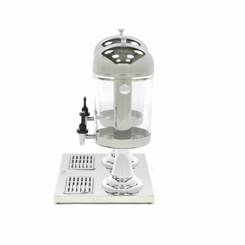 Comprar Dispensador de bebidas 2 x 8 litros tubo central de refrigeración funciona sin corriente en Pepebar