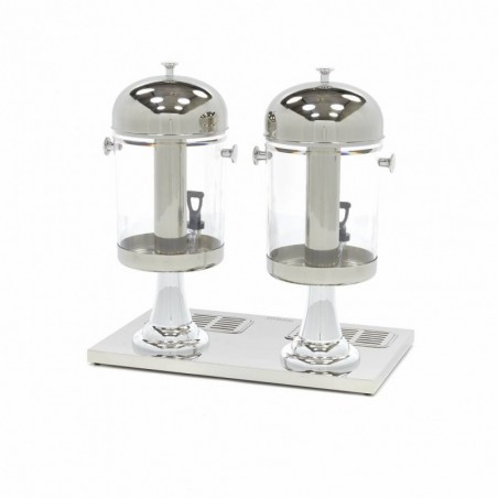 Comprar Dispensador de bebidas 2 x 8 litros tubo central de refrigeración funciona sin corriente en Pepebar