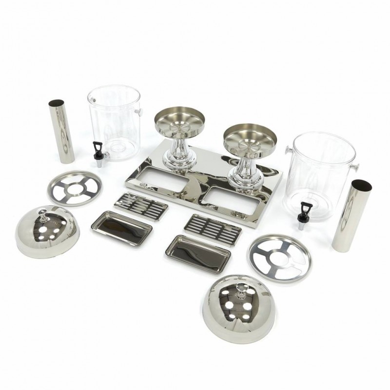 Comprar Dispensador de bebidas 2 x 8 litros tubo central de refrigeración funciona sin corriente en Pepebar